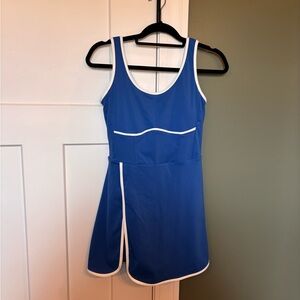 Blue Athletic Tennis Dress
